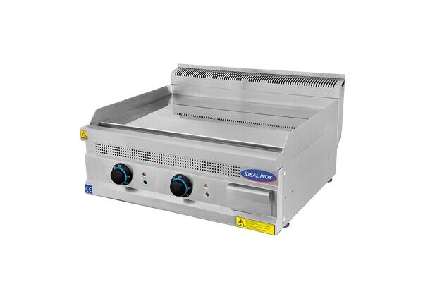 Gratar profesional, Ideal Inox, placa neteda,