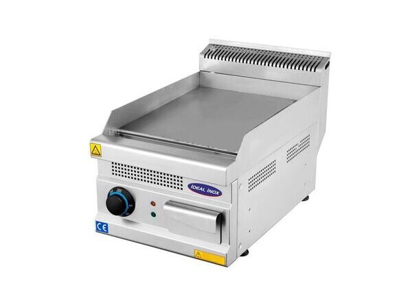 Gratar profesional electric cu placa neteda